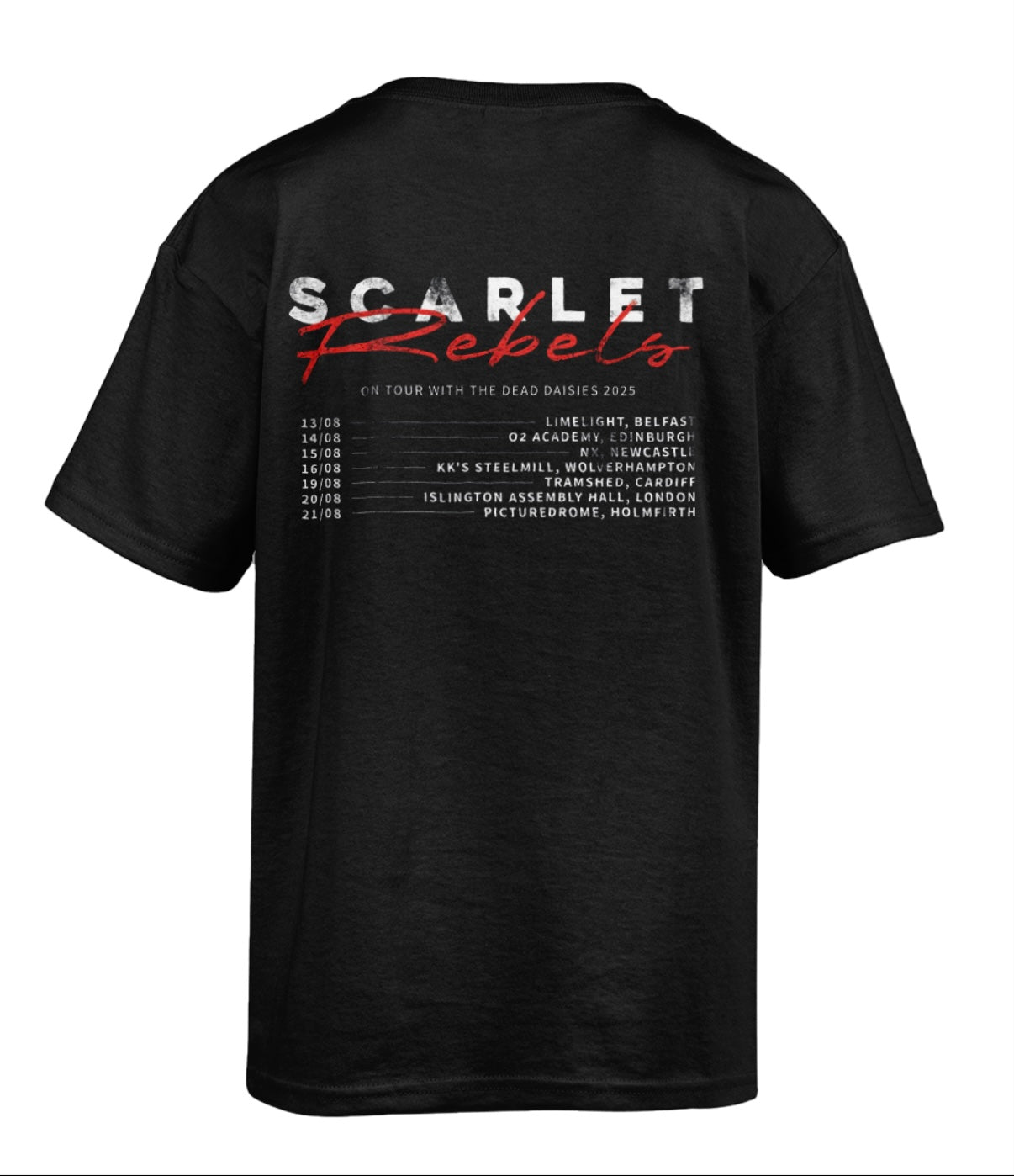 SR Tour with Dead Daisies 2025 Tee PRE ORDER