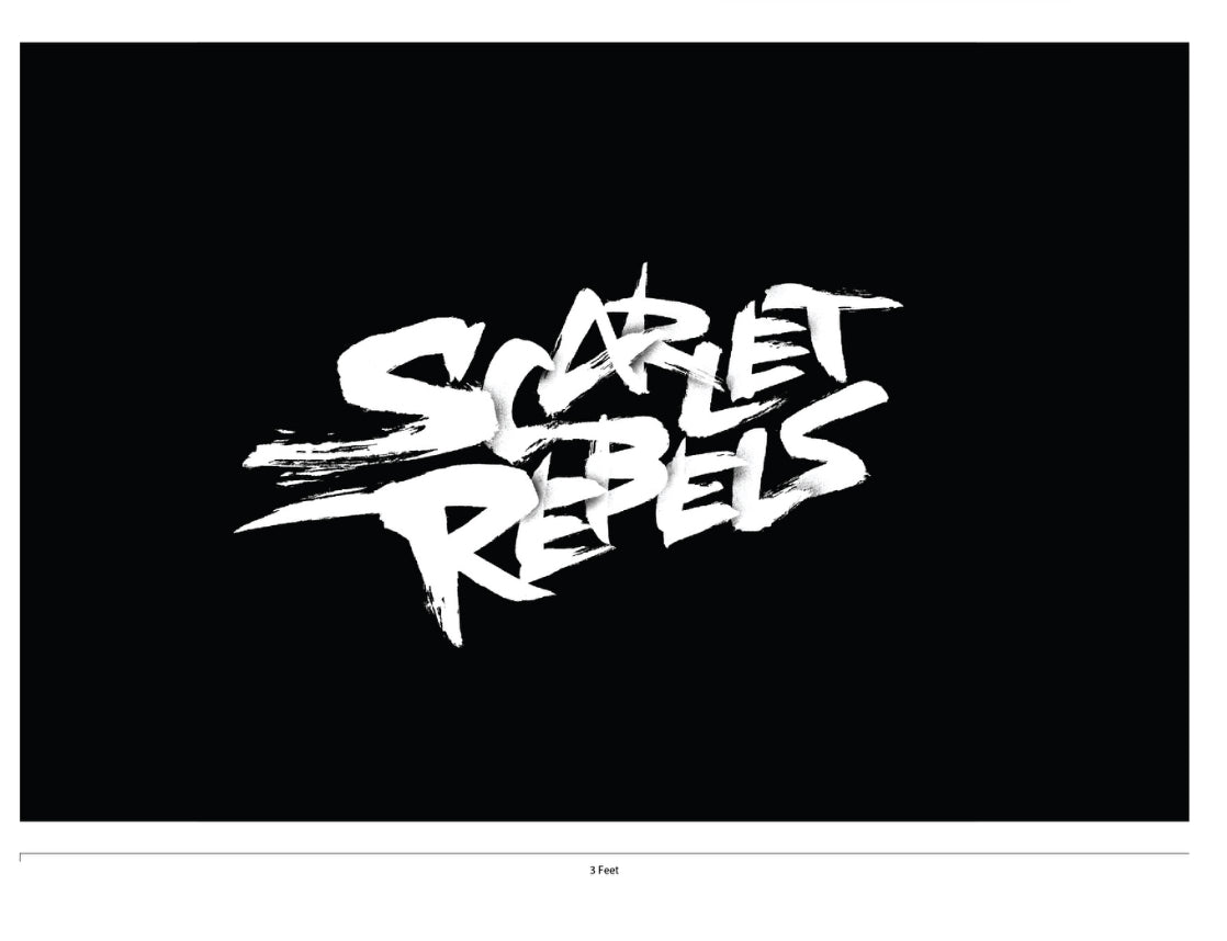 Scarlet Rebels original logo banner