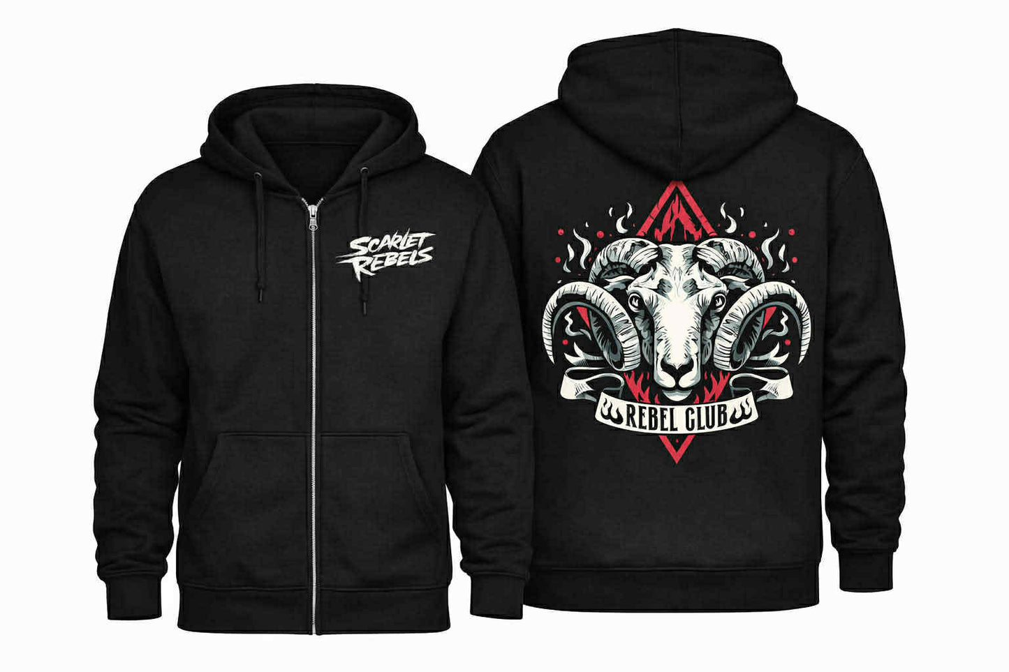 Rebel Club Ram Hoodie